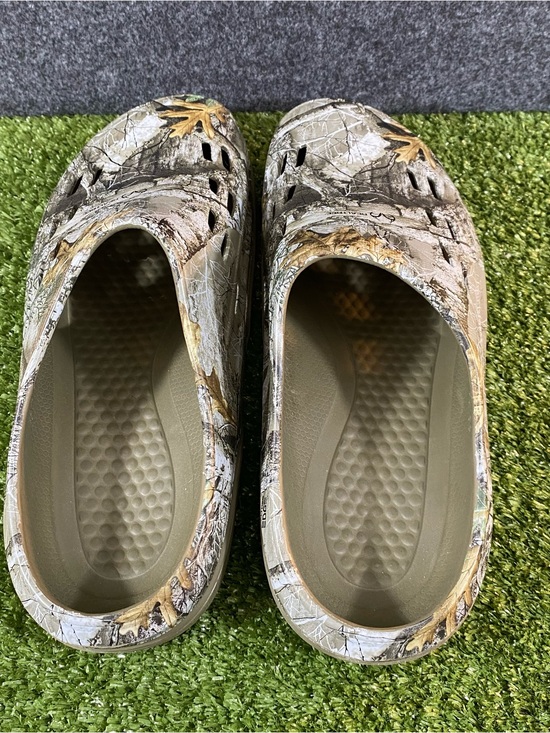 RealTree Edge Camouflage SlidesMen\'s Size 7 Mules Slip-Ons Plastic main image 5